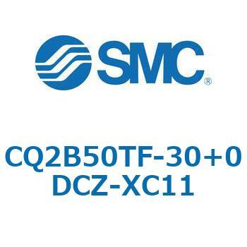 CQ2-Z XC11/X636 - デュアル行程シリンダ/片ロッド形 SMC