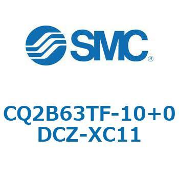 CQ2-Z XC11/X636 - デュアル行程シリンダ/片ロッド形 SMC