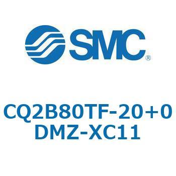 CQ2-Z XC11/X636 - デュアル行程シリンダ/片ロッド形 SMC