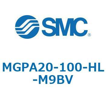 MGPA_E - ガイド付薄型シリンダ/高精度ボールブッシュタイプ/エンドロック付 SMC