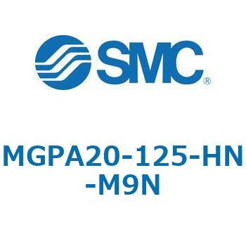 MGPA_E - ガイド付薄型シリンダ/高精度ボールブッシュタイプ/エンドロック付 SMC