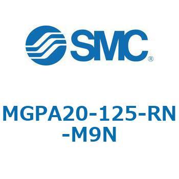 MGPA_E - ガイド付薄型シリンダ/高精度ボールブッシュタイプ/エンドロック付 SMC