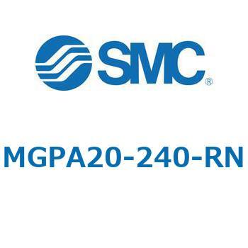 MGPA_E - ガイド付薄型シリンダ/高精度ボールブッシュタイプ/エンドロック付 SMC