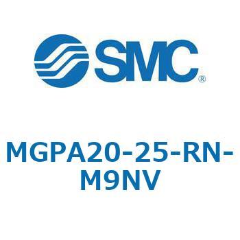 MGPA_E - ガイド付薄型シリンダ/高精度ボールブッシュタイプ/エンドロック付 SMC