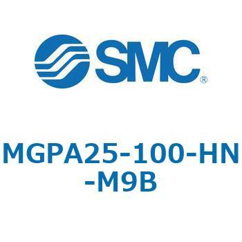 MGPA_E - ガイド付薄型シリンダ/高精度ボールブッシュタイプ/エンドロック付 SMC