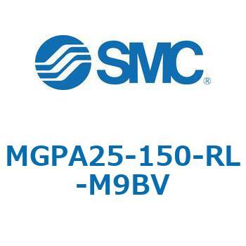 MGPA_E - ガイド付薄型シリンダ/高精度ボールブッシュタイプ/エンドロック付 SMC