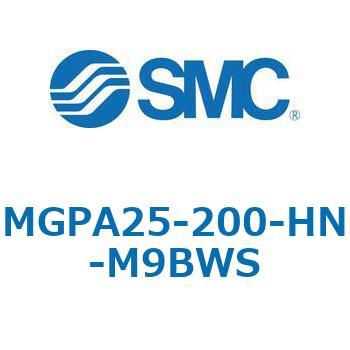 MGPA_E - ガイド付薄型シリンダ/高精度ボールブッシュタイプ/エンドロック付 SMC
