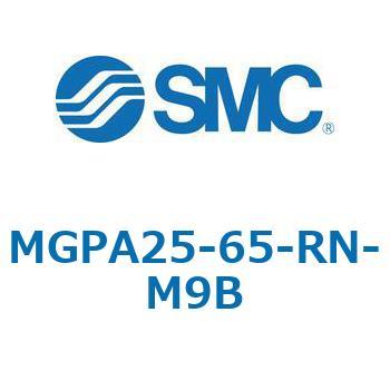 MGPA_E - ガイド付薄型シリンダ/高精度ボールブッシュタイプ/エンドロック付 SMC