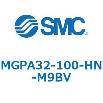 MGPA_E - ガイド付薄型シリンダ/高精度ボールブッシュタイプ/エンドロック付 SMC
