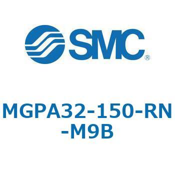 MGPA_E - ガイド付薄型シリンダ/高精度ボールブッシュタイプ/エンドロック付 SMC