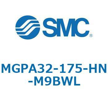MGPA_E - ガイド付薄型シリンダ/高精度ボールブッシュタイプ/エンドロック付 SMC