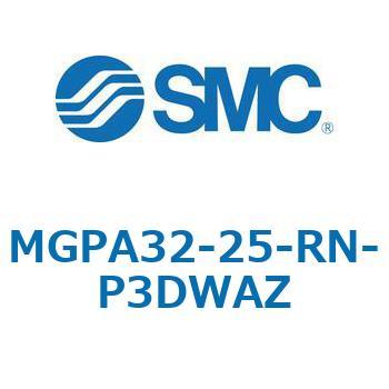 MGPA_E - ガイド付薄型シリンダ/高精度ボールブッシュタイプ/エンドロック付 SMC