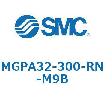 MGPA_E - ガイド付薄型シリンダ/高精度ボールブッシュタイプ/エンドロック付 SMC