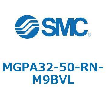 MGPA_E - ガイド付薄型シリンダ/高精度ボールブッシュタイプ/エンドロック付 SMC