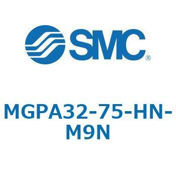 MGPA_E - ガイド付薄型シリンダ/高精度ボールブッシュタイプ/エンドロック付 SMC