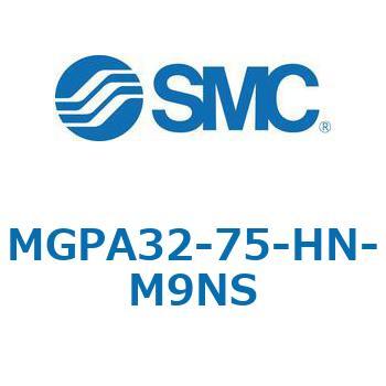 MGPA_E - ガイド付薄型シリンダ/高精度ボールブッシュタイプ/エンドロック付 SMC