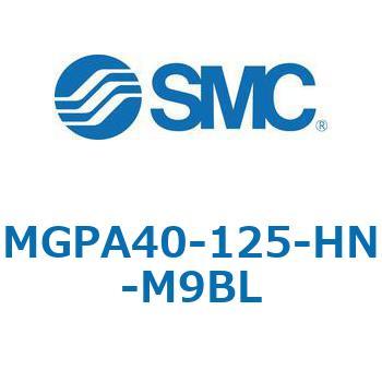 MGPA_E - ガイド付薄型シリンダ/高精度ボールブッシュタイプ/エンドロック付 SMC