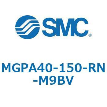 MGPA_E - ガイド付薄型シリンダ/高精度ボールブッシュタイプ/エンドロック付 SMC