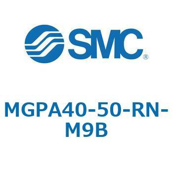 MGPA_E - ガイド付薄型シリンダ/高精度ボールブッシュタイプ/エンドロック付 SMC