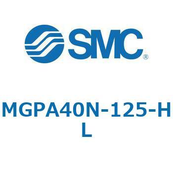MGPA_E - ガイド付薄型シリンダ/高精度ボールブッシュタイプ/エンドロック付 SMC