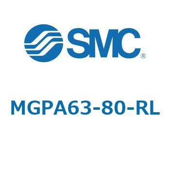 MGPA_E - ガイド付薄型シリンダ/高精度ボールブッシュタイプ/エンドロック付 SMC