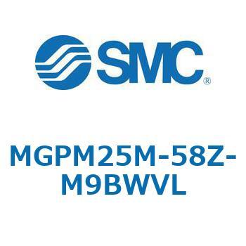 MGP-MZ - ガイド付薄型シリンダ/潤滑保持機能(ルブリテーナ)付シリンダ SMC