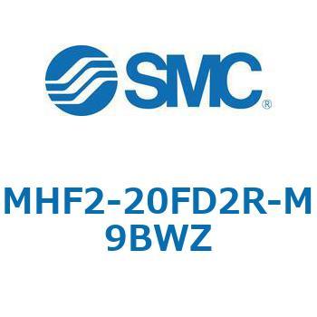 MHF2-F - 薄形エアチャック/片爪固定タイプ SMC