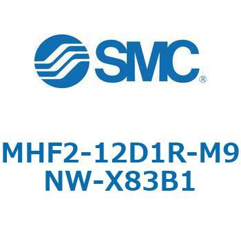 MHF2-X83 - 薄形エアチャック/フィンガ開閉幅調整用アジャスタ付 SMC