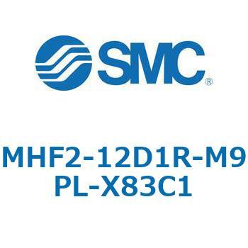 MHF2-X83 - 薄形エアチャック/フィンガ開閉幅調整用アジャスタ付 SMC