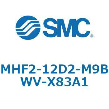 MHF2-X83 - 薄形エアチャック/フィンガ開閉幅調整用アジャスタ付 SMC