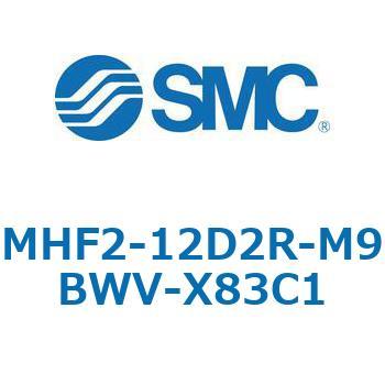 MHF2-X83 - 薄形エアチャック/フィンガ開閉幅調整用アジャスタ付 SMC