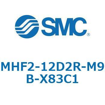MHF2-X83 - 薄形エアチャック/フィンガ開閉幅調整用アジャスタ付 SMC