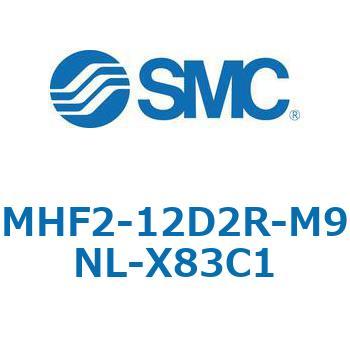 MHF2-X83 - 薄形エアチャック/フィンガ開閉幅調整用アジャスタ付 SMC