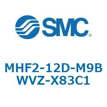 MHF2-X83 - 薄形エアチャック/フィンガ開閉幅調整用アジャスタ付 SMC