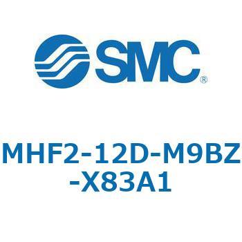 MHF2-X83 - 薄形エアチャック/フィンガ開閉幅調整用アジャスタ付 SMC