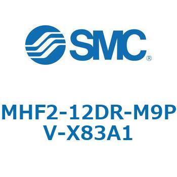 MHF2-X83 - 薄形エアチャック/フィンガ開閉幅調整用アジャスタ付 SMC