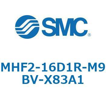 MHF2-X83 - 薄形エアチャック/フィンガ開閉幅調整用アジャスタ付 SMC