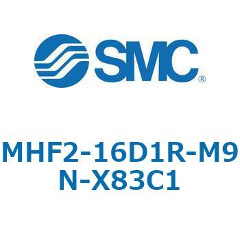 MHF2-X83 - 薄形エアチャック/フィンガ開閉幅調整用アジャスタ付 SMC
