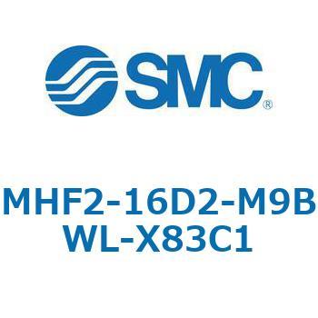 MHF2-X83 - 薄形エアチャック/フィンガ開閉幅調整用アジャスタ付 SMC