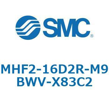 MHF2-X83 - 薄形エアチャック/フィンガ開閉幅調整用アジャスタ付 SMC