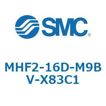 MHF2-X83 - 薄形エアチャック/フィンガ開閉幅調整用アジャスタ付 SMC