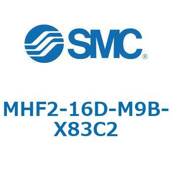 MHF2-X83 - 薄形エアチャック/フィンガ開閉幅調整用アジャスタ付 SMC