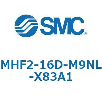MHF2-X83 - 薄形エアチャック/フィンガ開閉幅調整用アジャスタ付 SMC