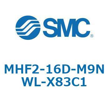 MHF2-X83 - 薄形エアチャック/フィンガ開閉幅調整用アジャスタ付 SMC