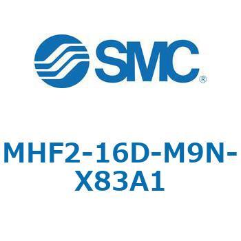 MHF2-X83 - 薄形エアチャック/フィンガ開閉幅調整用アジャスタ付 SMC
