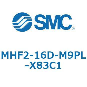 MHF2-X83 - 薄形エアチャック/フィンガ開閉幅調整用アジャスタ付 SMC