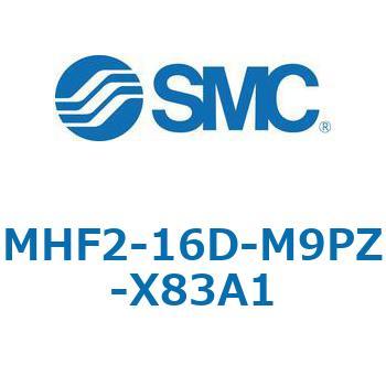 MHF2-X83 - 薄形エアチャック/フィンガ開閉幅調整用アジャスタ付 SMC