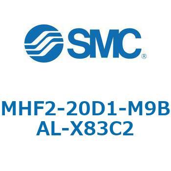 MHF2-X83 - 薄形エアチャック/フィンガ開閉幅調整用アジャスタ付 SMC