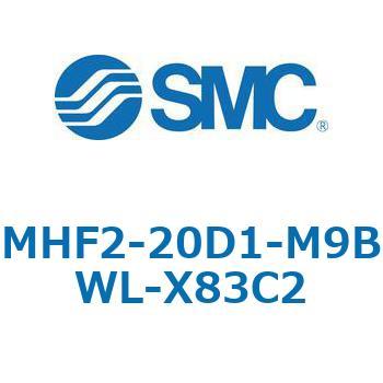 MHF2-X83 - 薄形エアチャック/フィンガ開閉幅調整用アジャスタ付 SMC