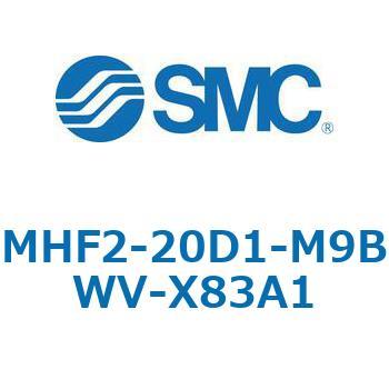MHF2-X83 - 薄形エアチャック/フィンガ開閉幅調整用アジャスタ付 SMC